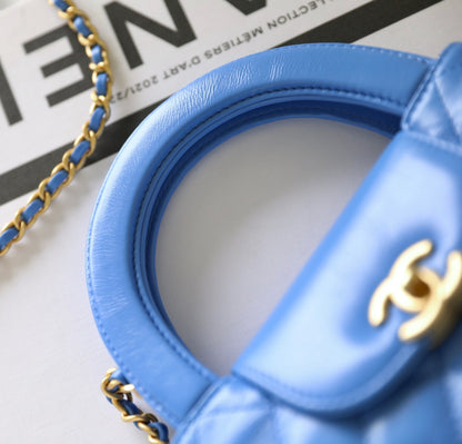 Chan New 24p kelly Hand chain bag