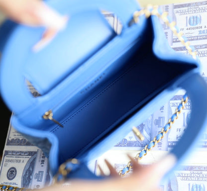 Chan New 24p kelly Hand chain bag