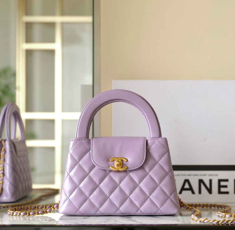 Chan New 24p kelly Hand chain bag