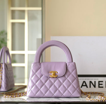 Chan New 24p kelly Hand chain bag