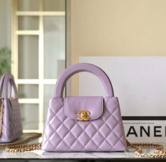 Chan New 24p kelly Hand chain bag