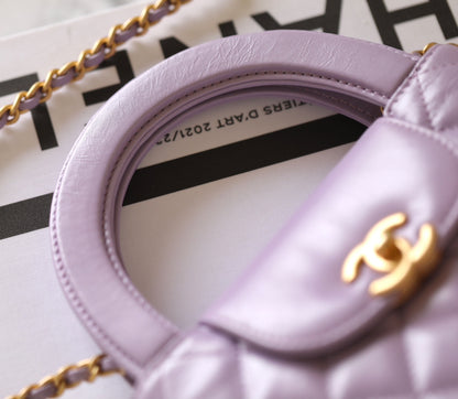 Chan New 24p kelly Hand chain bag