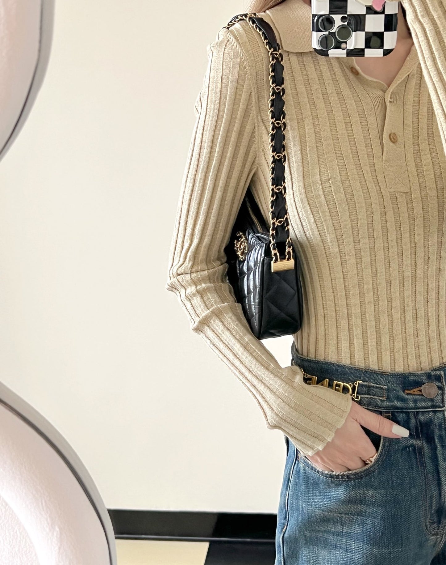 Chan New 19 hobo armpit bag