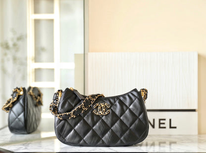 Chan New 19 hobo armpit bag