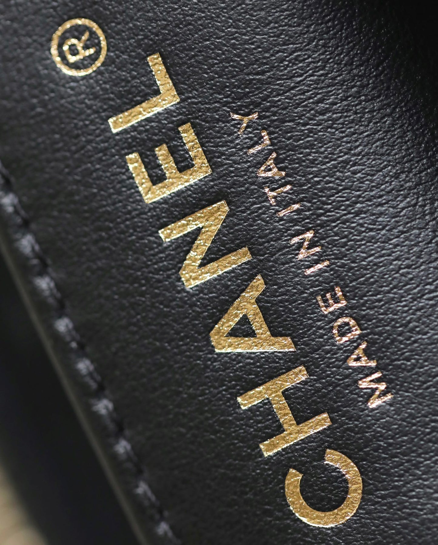 Chan New 19 hobo armpit bag