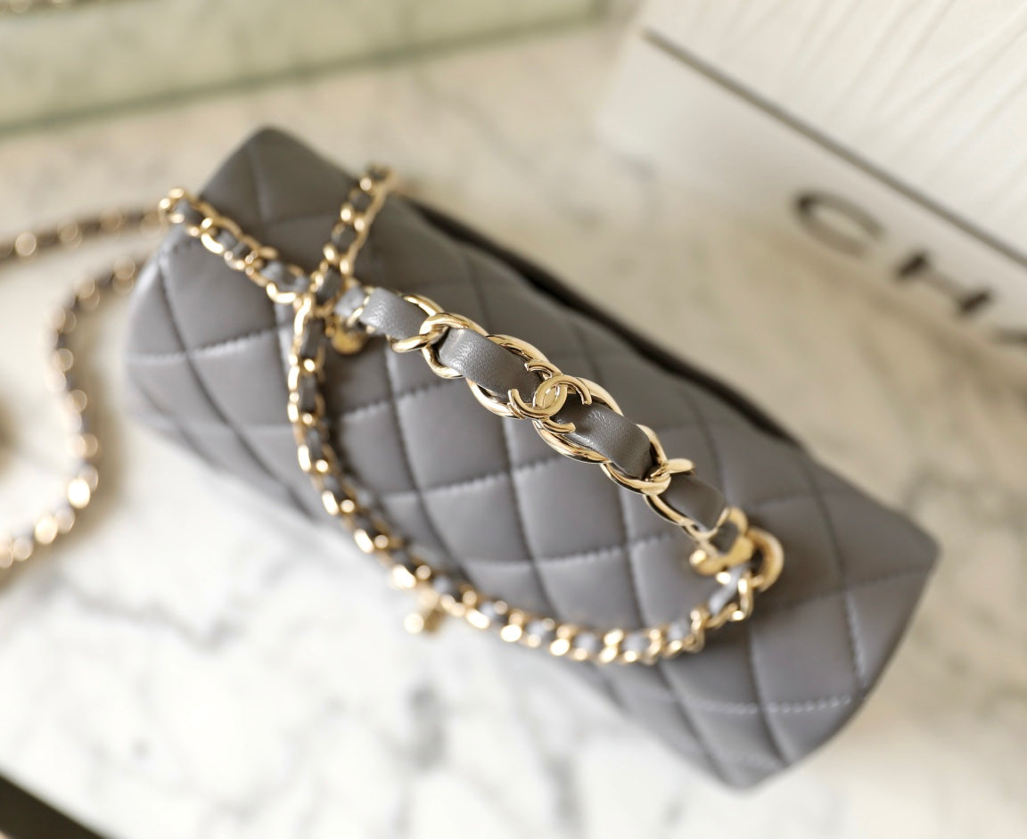 Chan New 23k Double-handle cap bag