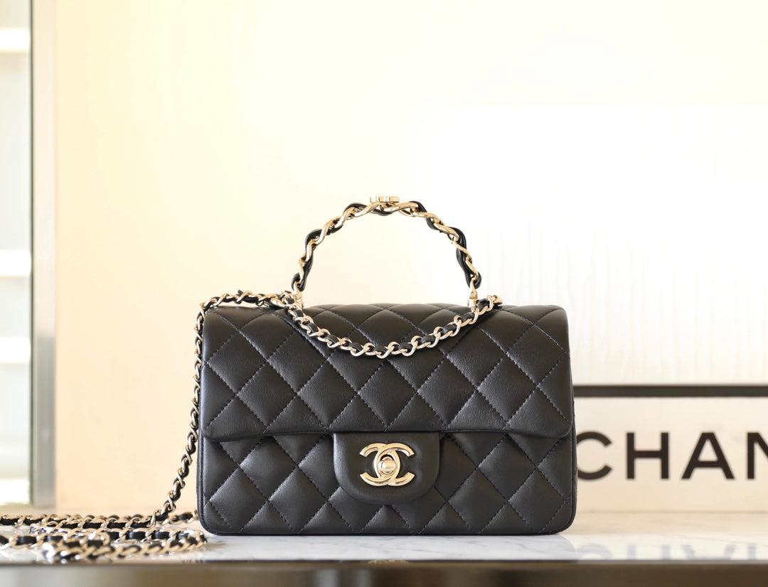 Chan New 23k Double-handle cap bag