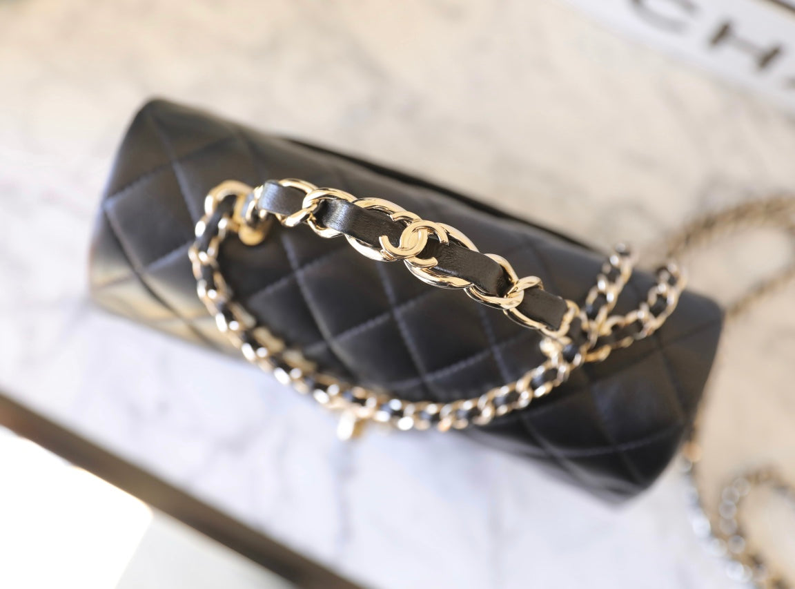 Chan New 23k Double-handle cap bag