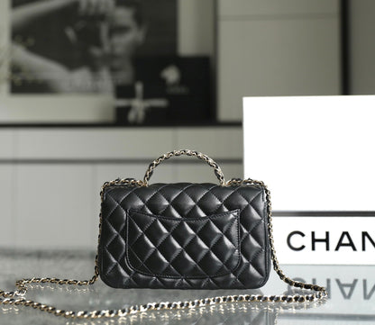 Chan New 23A Rhinestone handbag
