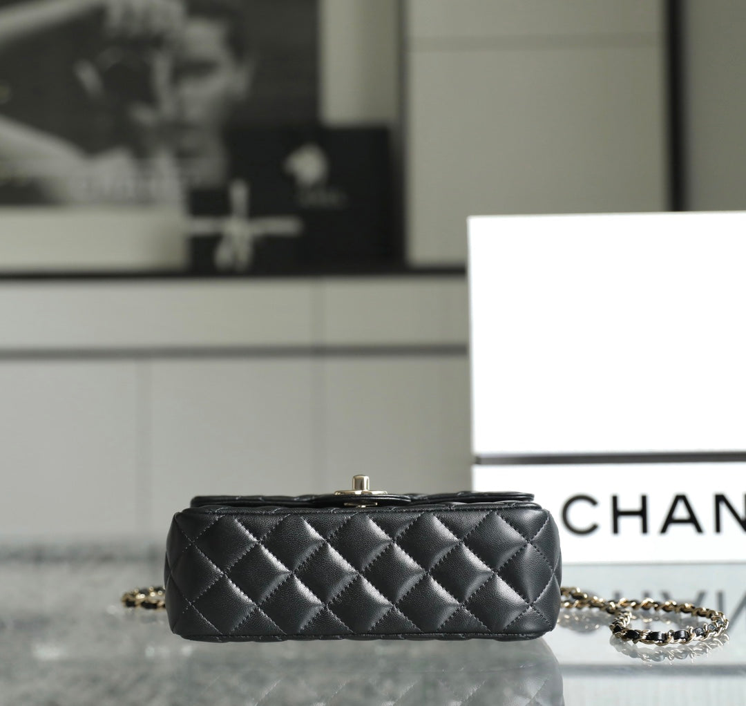 Chan New 23A Rhinestone handbag