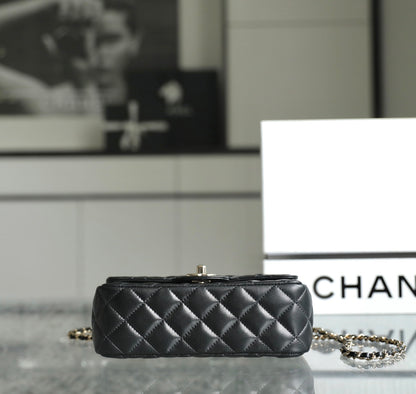 Chan New 23A Rhinestone handbag