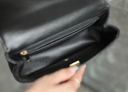 Chan New 23A Rhinestone handbag