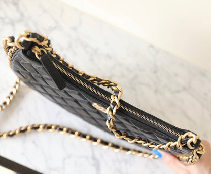 Chan New 23b Double-chain hippie bag