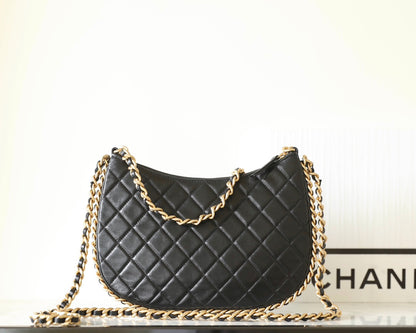 Chan New 23b Double-chain hippie bag