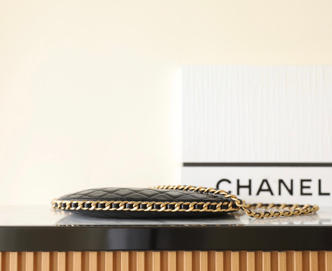 Chan New 23b Double-chain hippie bag