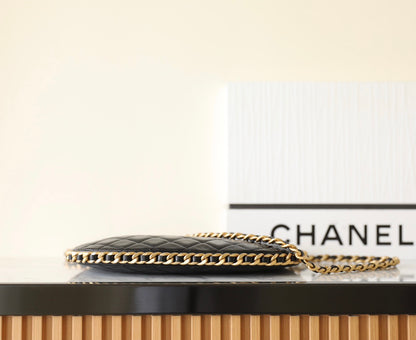 Chan New 23b Double-chain hippie bag