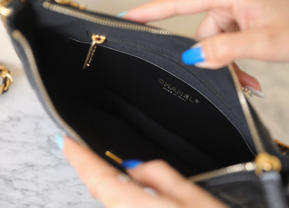 Chan New 23b Double-chain hippie bag