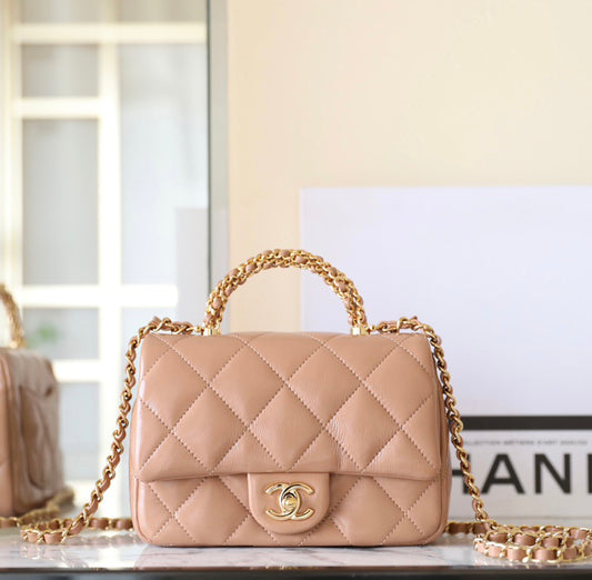 Chan New 24b Chain handle cover bag