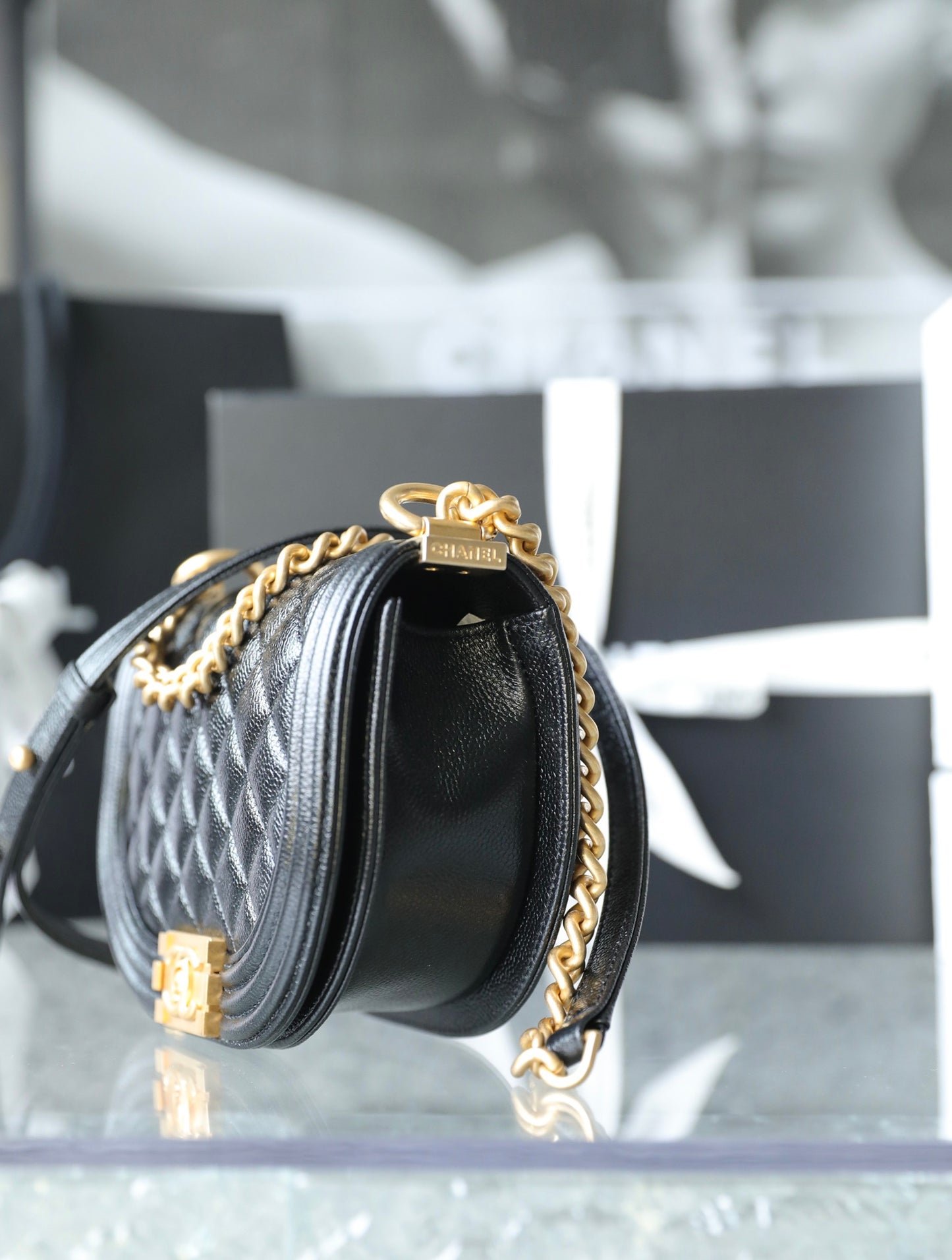 Chan New 22A Saddle Messenger Bag