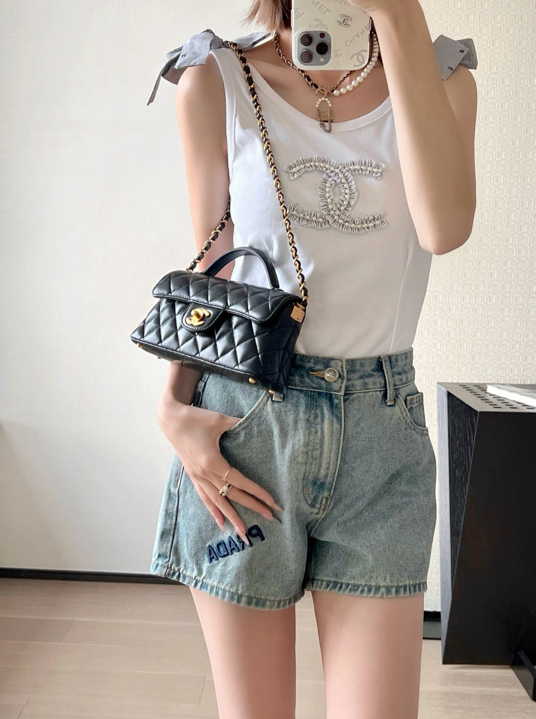 Chan New 25p Horizontal 𝖪𝖾𝗅𝗅𝗒 𝖬𝗂𝗇𝗂 bag