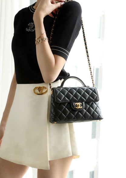 Chan New 25p Vertical style 𝖪𝖾𝗅𝗅𝗒 𝖬𝗂𝗇𝗂 bag