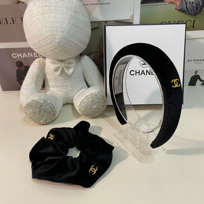 Chan New Velvet two-piece headband
