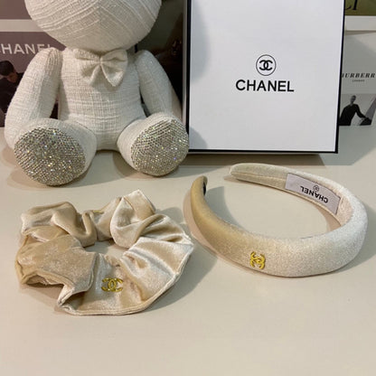 Chan New Velvet two-piece headband