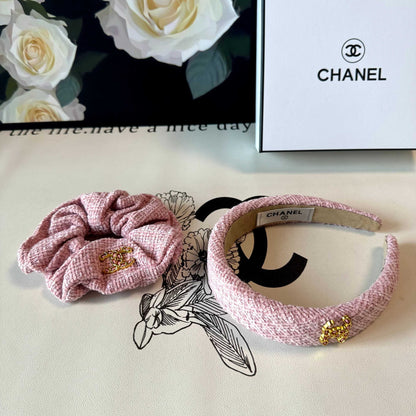Chan New Chanel-style two-piece headband