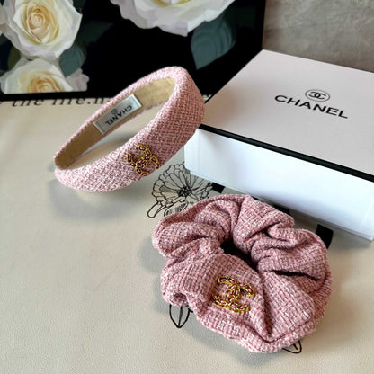 Chan New Chanel-style two-piece headband