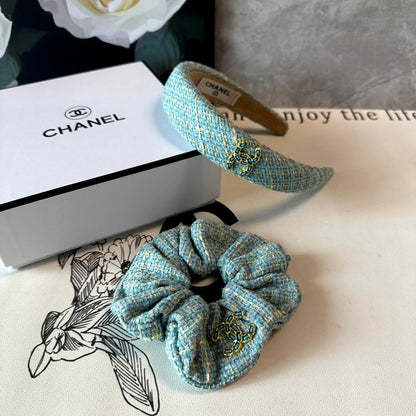 Chan New Chanel-style two-piece headband