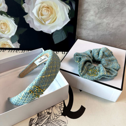 Chan New Chanel-style two-piece headband