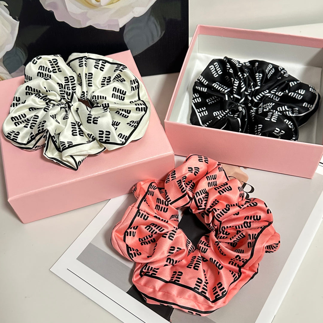Miu New Hot-selling silk hair ties