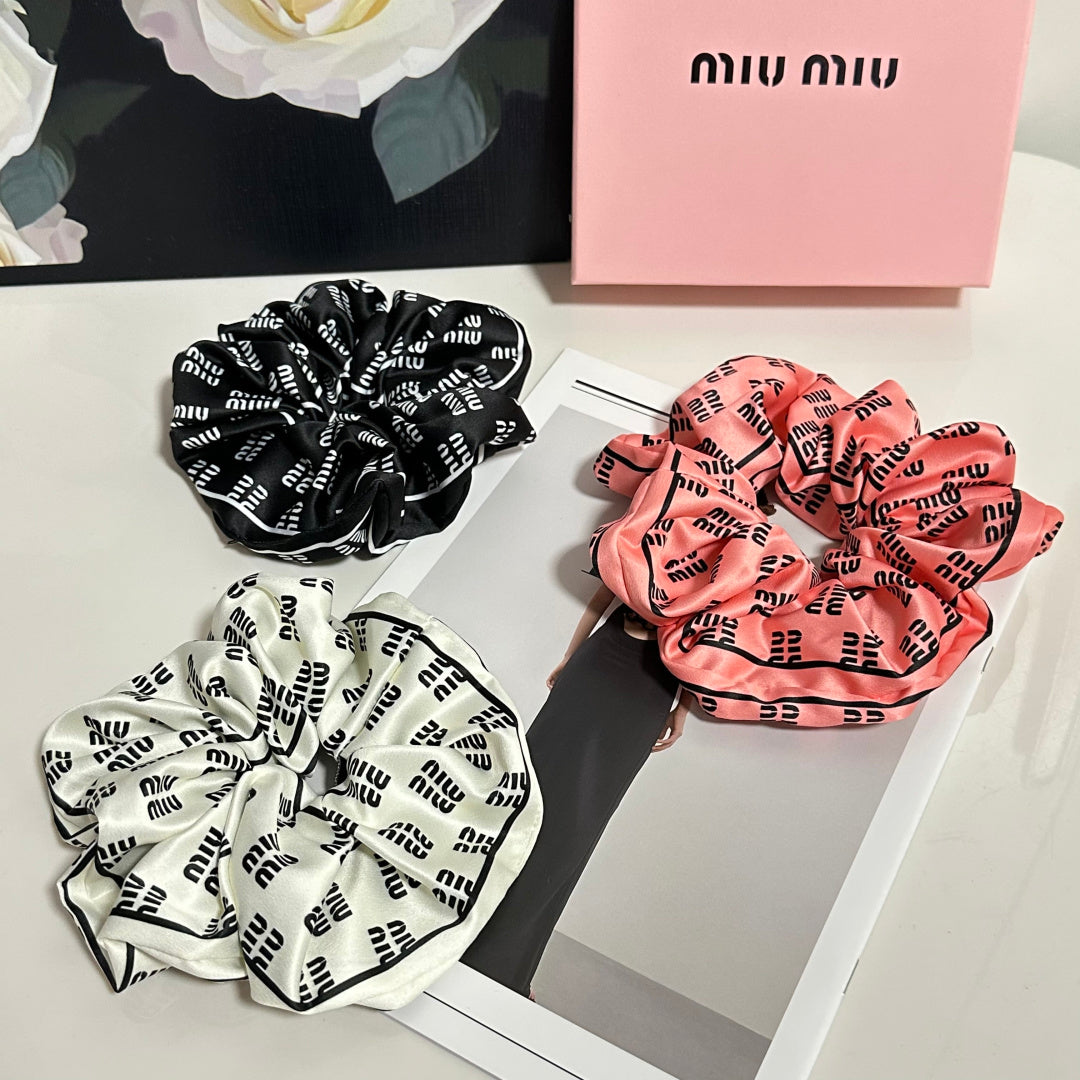 Miu New Hot-selling silk hair ties