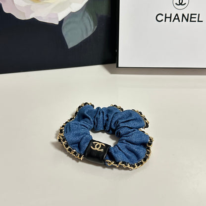 Chan New Chain luxury hair tie