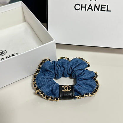 Chan New Chain luxury hair tie