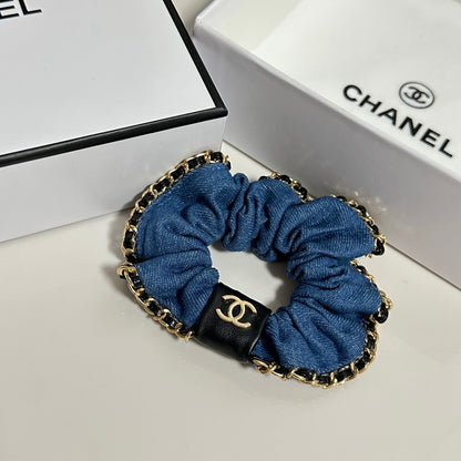 Chan New Chain luxury hair tie