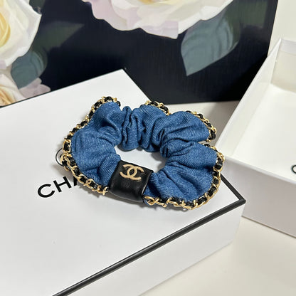 Chan New Chain luxury hair tie