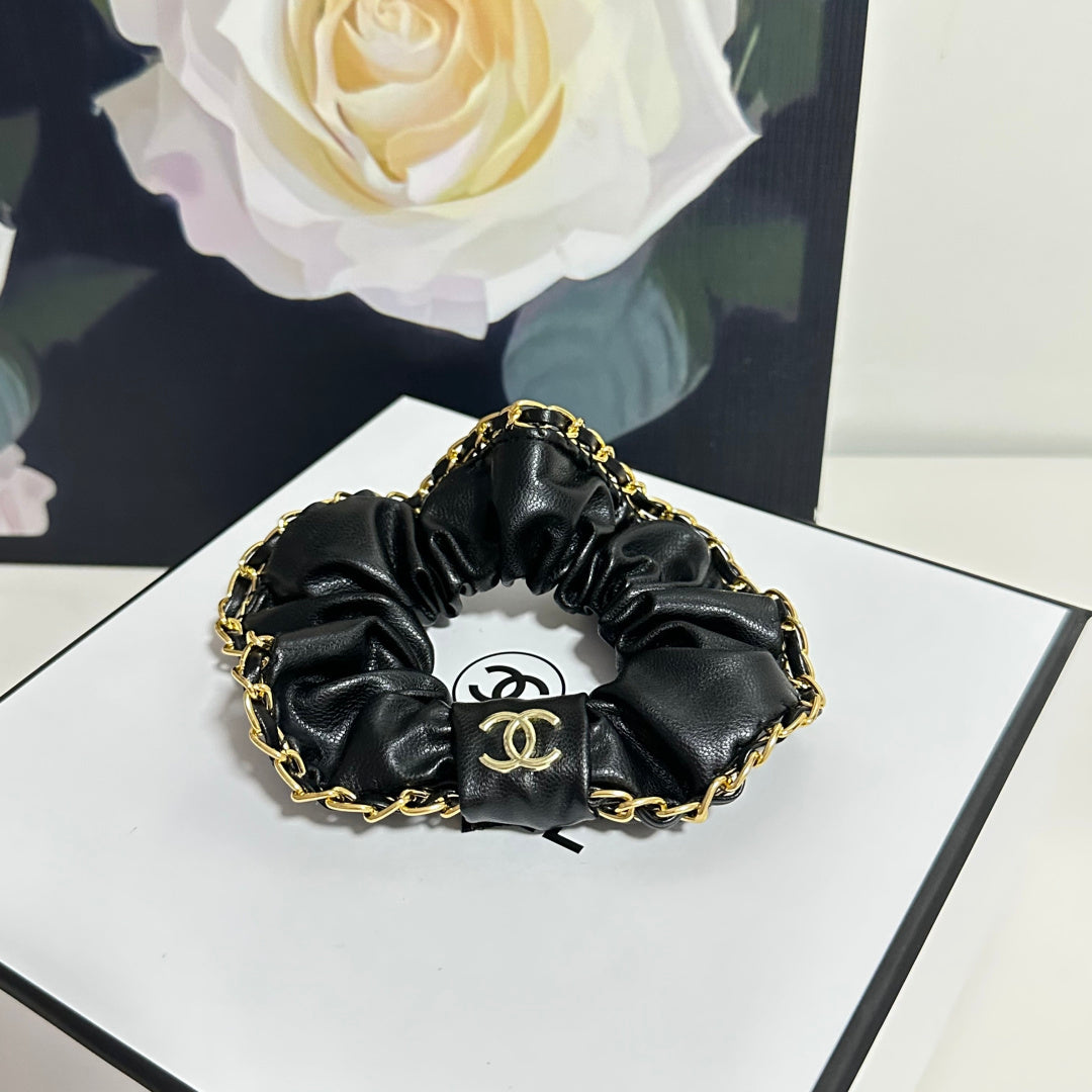 Chan New Chain luxury hair tie