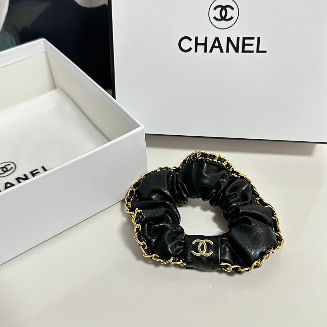 Chan New Chain luxury hair tie