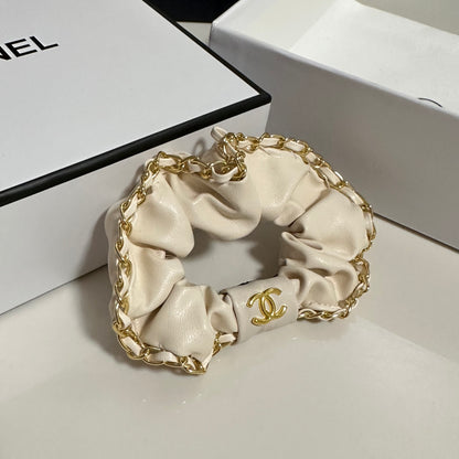 Chan New Chain luxury hair tie