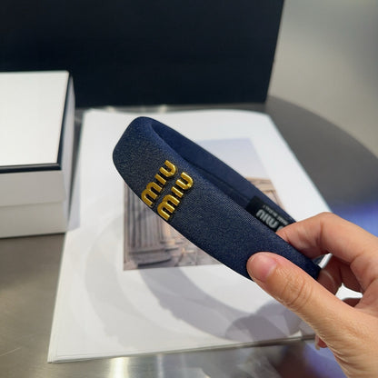 Miu New Denim headband