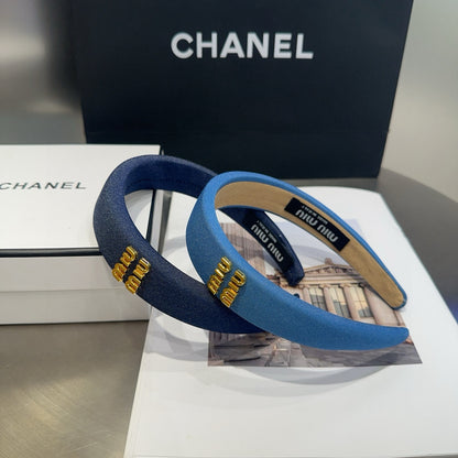Miu New Denim headband
