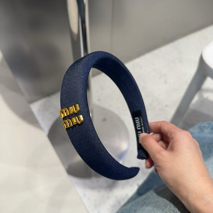 Miu New Denim headband