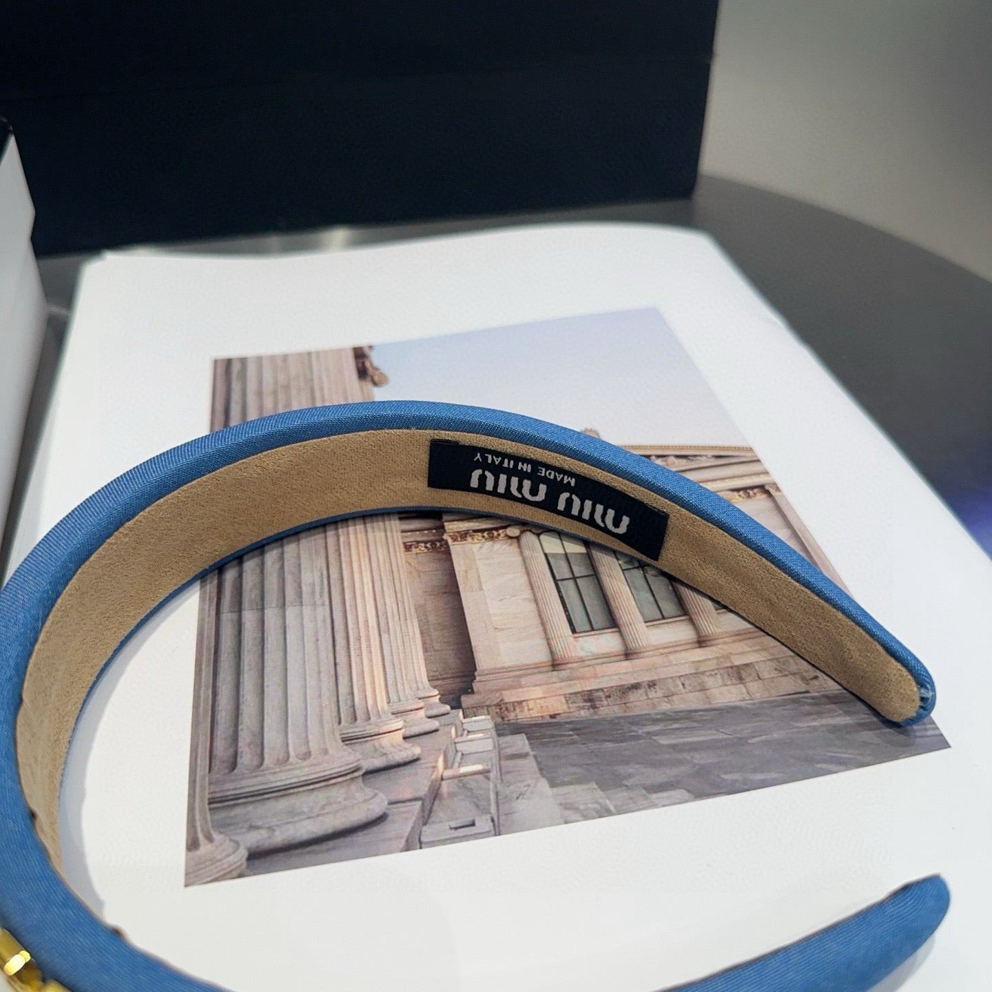 Miu New Denim headband