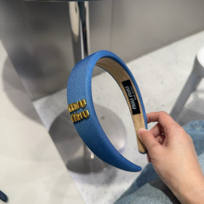 Miu New Denim headband