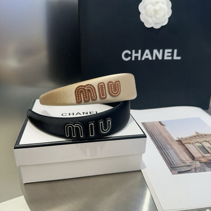 Miu  New letter headband