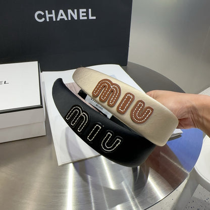 Miu  New letter headband