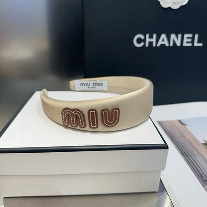 Miu  New letter headband