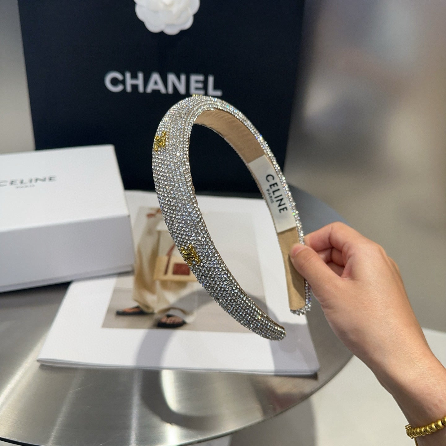 Celi  New diamond headband