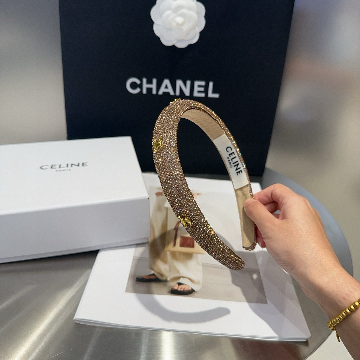 Celi  New diamond headband